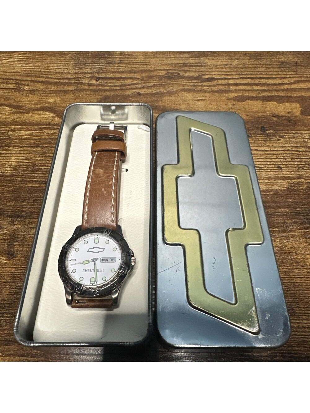 Chevrolet TMGM /TX0298/ 204 Wrist Watch Leather Band